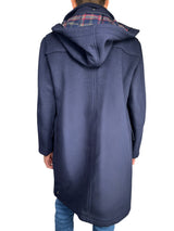 Abrigo Lana Azul Marino