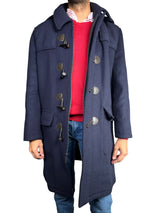 Abrigo Lana Azul Marino