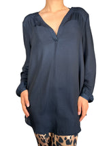 Blusa Maki Plain Petróleo