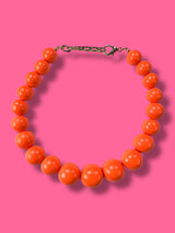 Collar Esferas Orange
