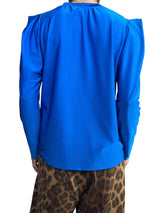 Polera Azul Metallic