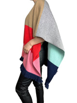 Poncho Lana y Pelo de Conejo