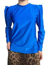 Polera Azul Metallic