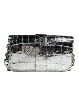 Cartera plateada Kate Moss x Zadig & Voltaire