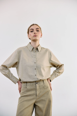 Blusa Camisera Washed