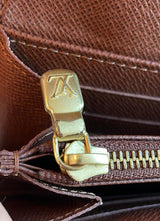 Billetera Monograma Cuero