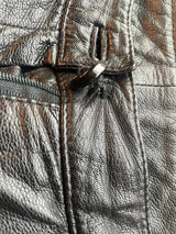 Pantalón Negro Cuero