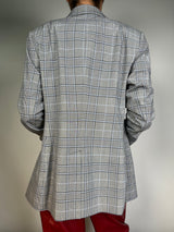 Blazer Gris Cuadros