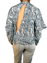 Blusa Seda Snake