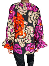 Blusa Flores Aplicaciones