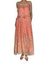 Vestido Rosado Flores
