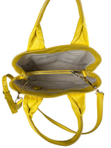 Bolso Cuero Amarillo