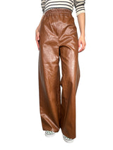 Pantalón EcoCuero Café