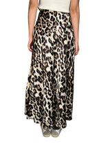 Falda Satín Leopardo