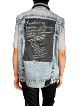 Chaqueta Denim Sin Mangas