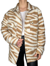 Chaqueta Estampado Rayas
