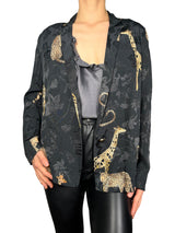 Blazer Estampado Jirafa