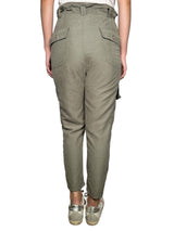 Pantalón Salma Cupro Verde