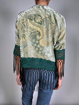 Tapado Velvet Fibras Metalizadas