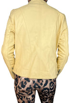 Chaqueta Azucena Vainilla Cuero