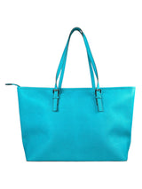 Cartera Cuero Turquesa