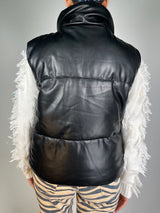 Parca EcoCuero Sin Mangas