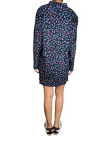 Vestido manga larga flores