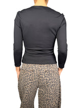 Polera Botones Dorados