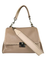Bolso Cuero Beige