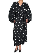 Vestido Wrap Lunares