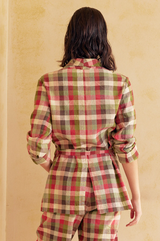 Chaqueta Solapa De Lino Washed