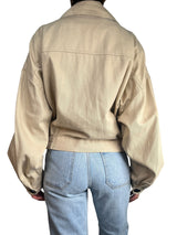 Chaqueta Crema