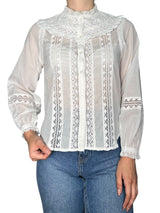 Blusa Michele Bordada