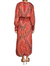 Vestido Maxi Fibras Metalizadas