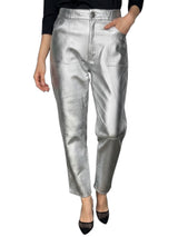 Pantalón Crop Cuero