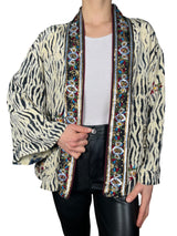 Kimono Saree Feline