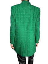 Blazer Tweed Verde