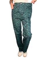 Pantalón Straight Crop Fit