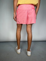 Traje De Baño Vichy Coral