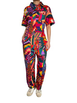 Enterito Manga Corta Multicolor