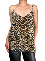 Top Seda Animal Print