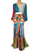 Vestido Thalita Stripe