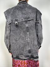 Chaqueta Denim Negra