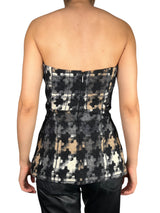 Top Strapless Tweed