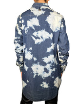 Blusa Denim Tachas