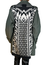 Abrigo Espalda Tejida