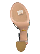 Sandalias Platform Silver Metallic