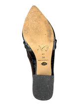 Mocasines De Tacón Cuero