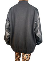 Chaqueta Mangas Ecocuero