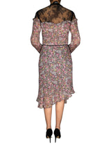 Vestido Encaje Seda